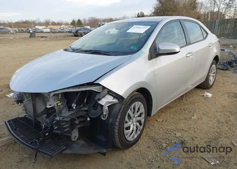 2017 Toyota Corolla Le from USA, damaged, VIN 2T1BURHEXHC938302
